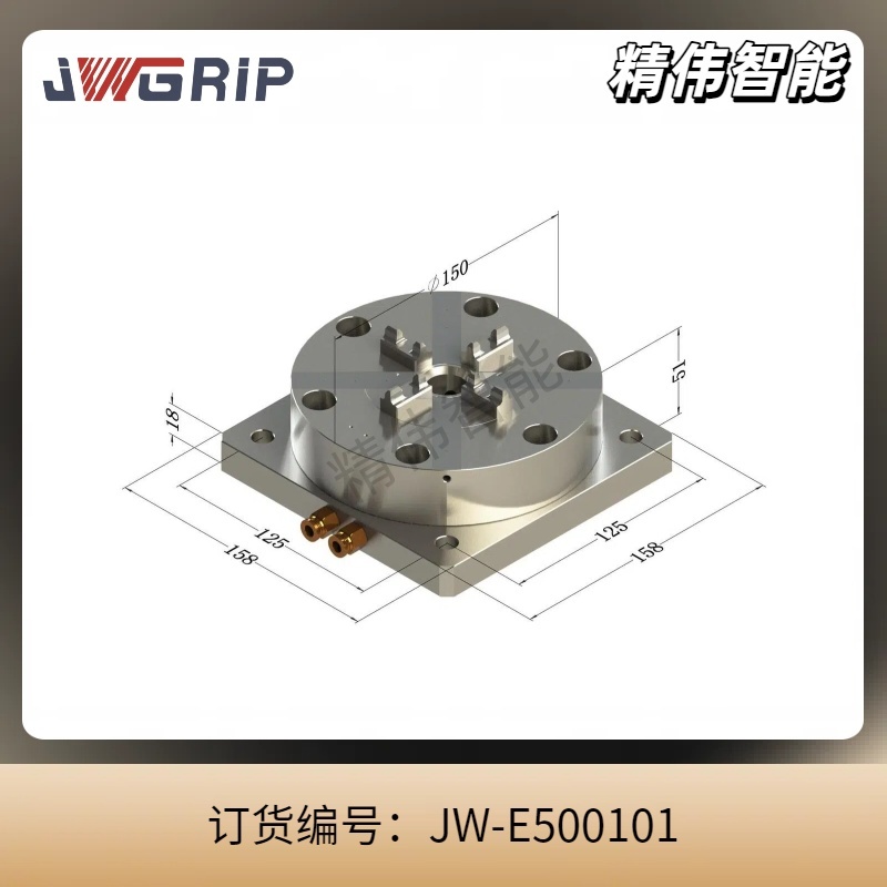 D150强力气动卡盘